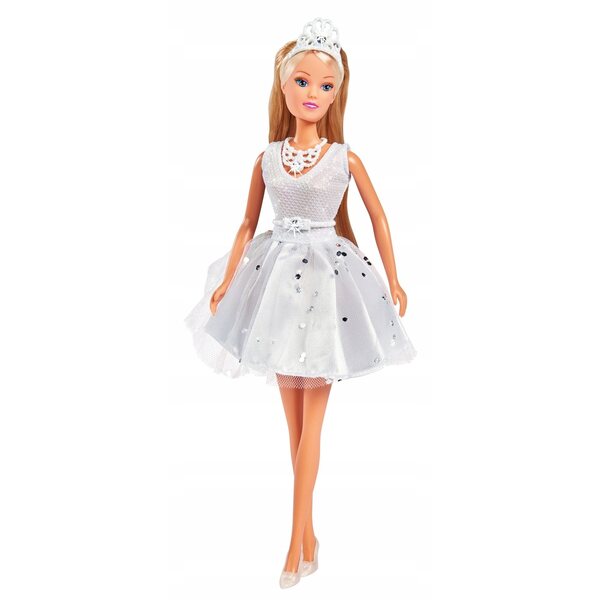 Steffi Love mit Hochzeitskleid und Swarovski-Kristallen – Modepuppe für Kinder ab 3 Jahren