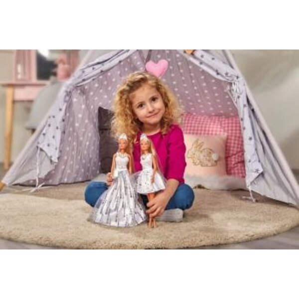 Steffi Love con Abito da Sposa e Cristalli Swarovski - Bambola Moda per Bambini 3+