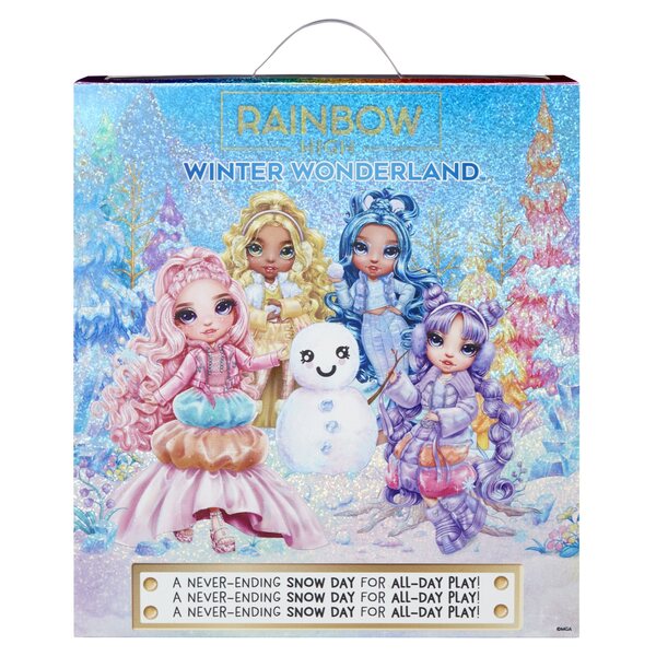 Bambola Rainbow High Winter Wonderland Bella Parker con Accessori 28 cm