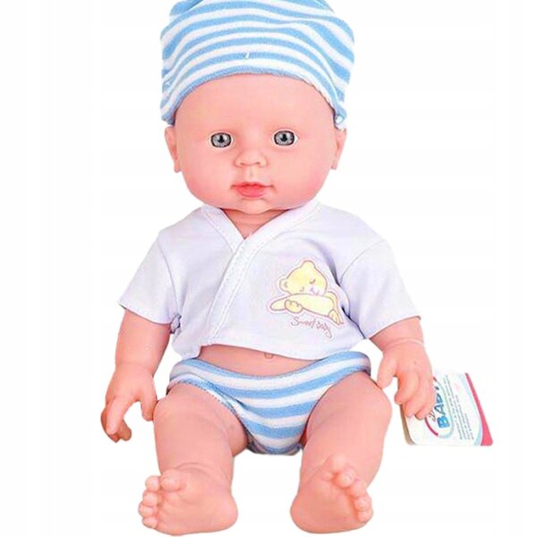 Lalke Bobas Parlante 28 cm con Suoni Mama e Tata per Bambini 3+
