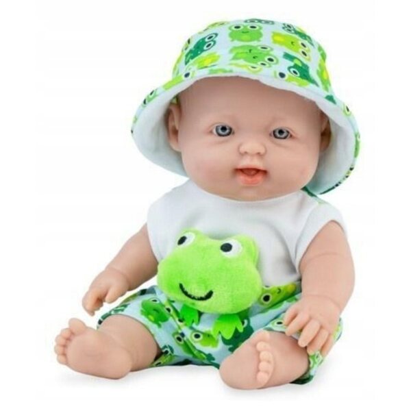 Bambola spagnola Cuco Żabka 28 cm - giocattolo in vinile originale per bambini
