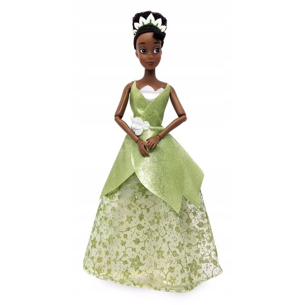 Bambola Tiana principessa Disney 29 cm con capelli realistici e vestito dettagliato