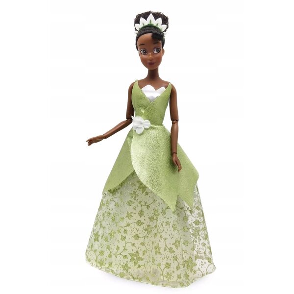 Bambola Tiana principessa Disney 29 cm con capelli realistici e vestito dettagliato