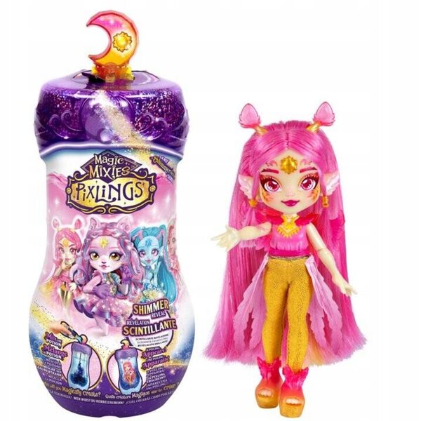 Magic Mixies Pixlings Shimmerverse Series 2 Pheona Doll Edition per bambini 5+