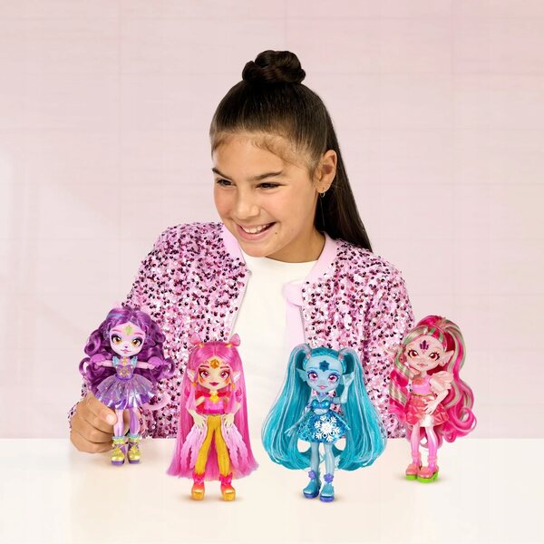 Magic Mixies Pixlings Shimmerverse Serie 2 Pheona Doll Edition für Kinder ab 5 Jahren