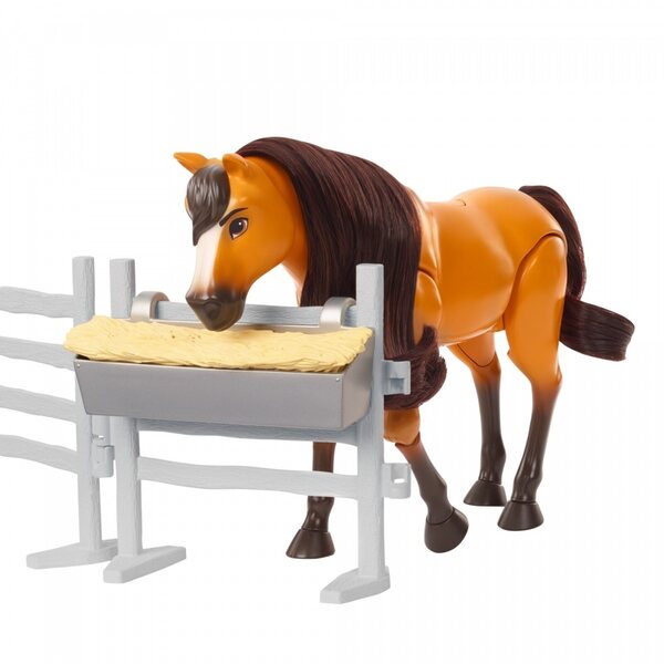 Figurina Mustang Duch della Libertà Spirit con Suoni e Accessori, 20 cm
