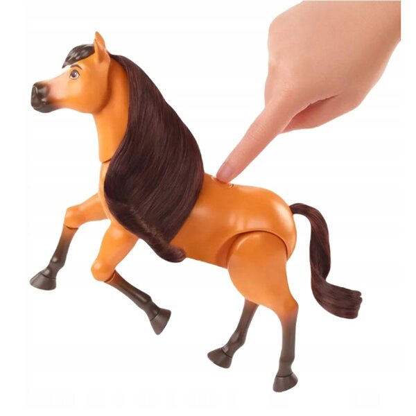 Figurina Mustang Duch della Libertà Spirit con Suoni e Accessori, 20 cm
