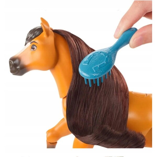 Figurina Mustang Duch della Libertà Spirit con Suoni e Accessori, 20 cm