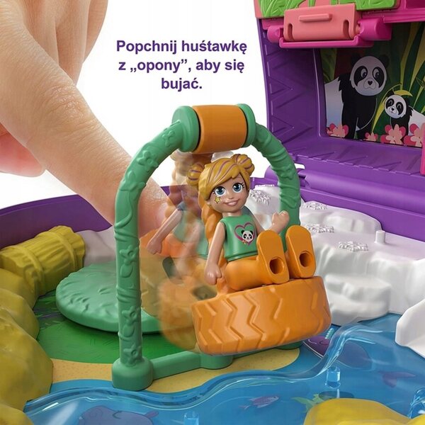 Polly Pocket Elephant Adventure Set avec boîte et accessoires GTN22 pour enfants