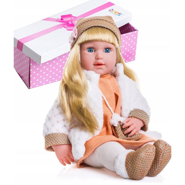 LALKA BOBAS Doris 45 cm MÓWI ŚPIEWA PO POLSKU 35