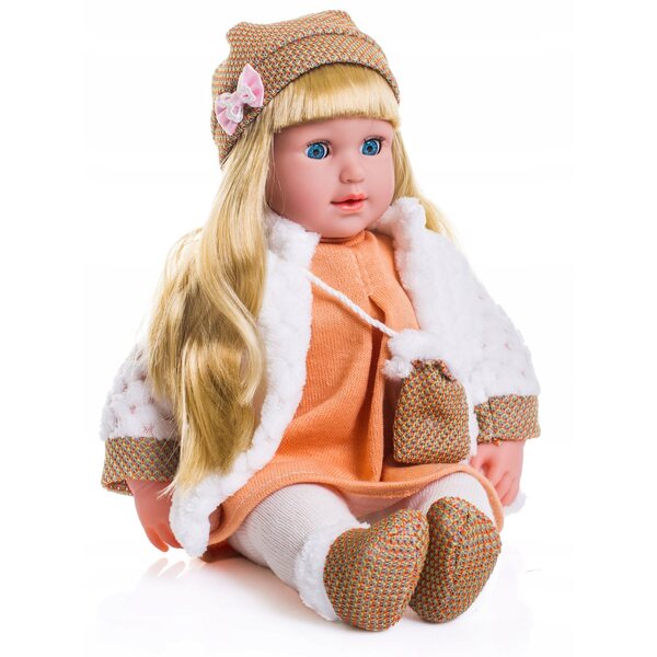 LALKA BOBAS Doris 45 cm MÓWI ŚPIEWA PO POLSKU 35