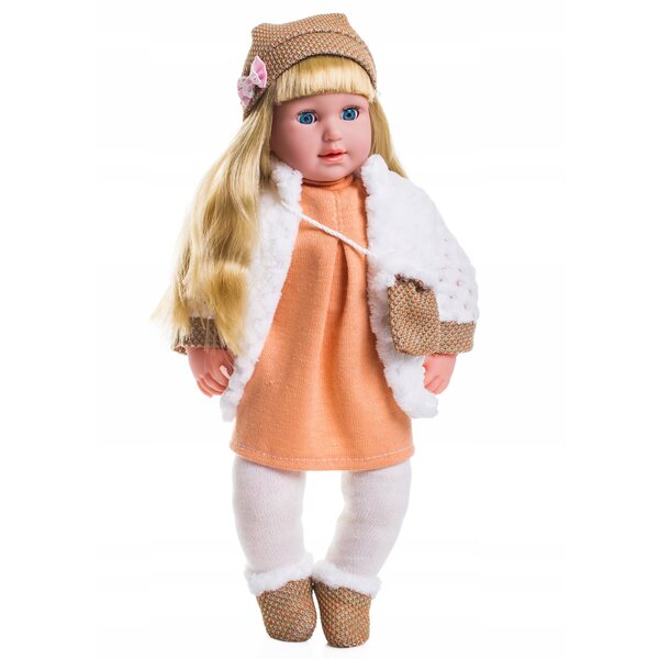 LALKA BOBAS Doris 45 cm MÓWI ŚPIEWA PO POLSKU 35