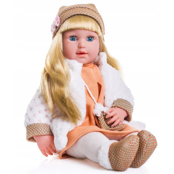 LALKA BOBAS Doris 45 cm MÓWI ŚPIEWA PO POLSKU 35