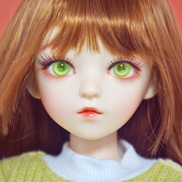 Bambola fashion 1/3 BJD con maglione, scarpe e parrucca per bambini dai 3 anni