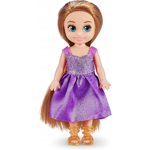 Sparkle Girlz Set 6 Principesse con Articolazioni Mobili e Abiti Colorati