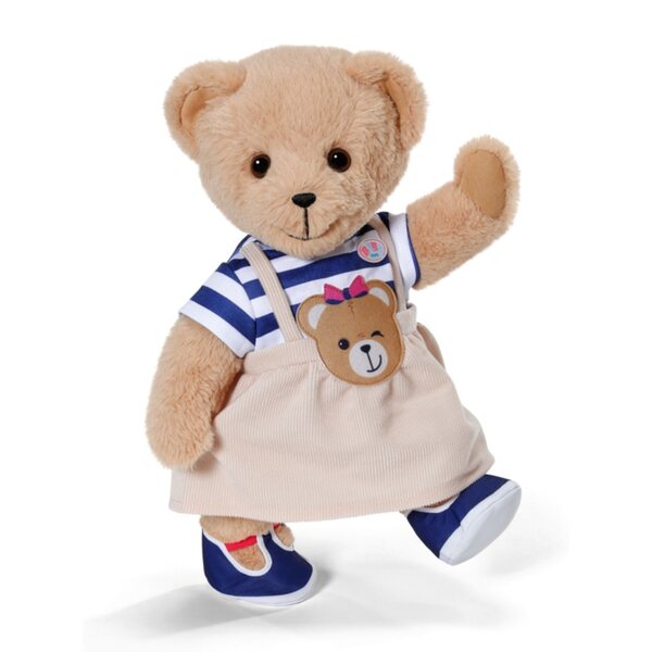 Baby Born Teddy abito vestito peluche per bambole da 43 cm, con tasca e scarpe