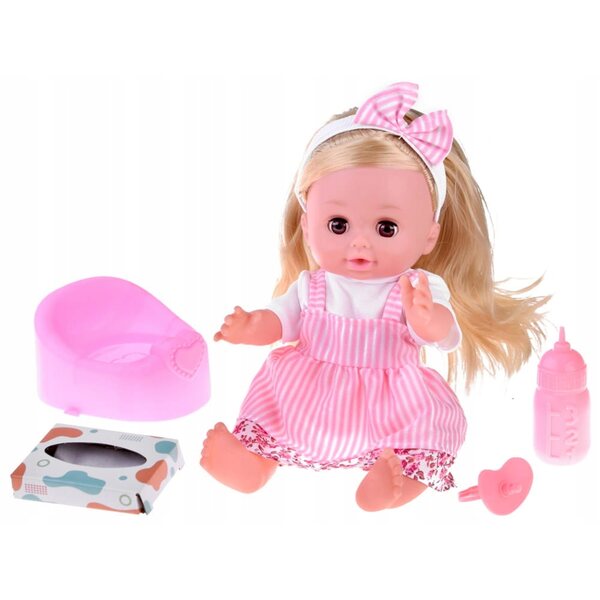 Lalatta Bobas Interattiva con Capelli Lunghi, Suoni e Accessori Inclusi