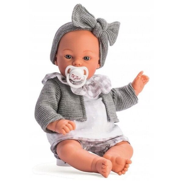 Koke-Puppe 36 cm – Realistische Neugeborenenpuppe aus Vinyl und Stoff