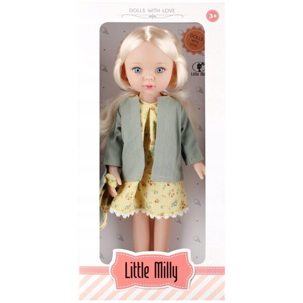 Bambola da 35 cm con vestito e capelli lunghi Mega Creative - un giocattolo per bambini