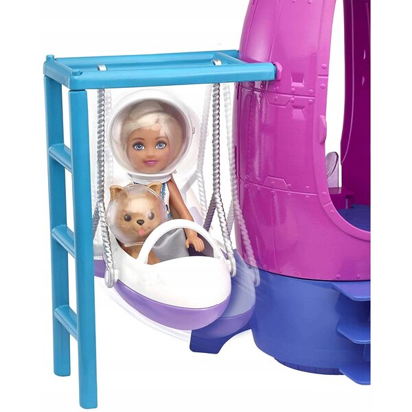 Barbie Space Discovery Chelsea con razzo e cucciolo - gioco educativo spaziale