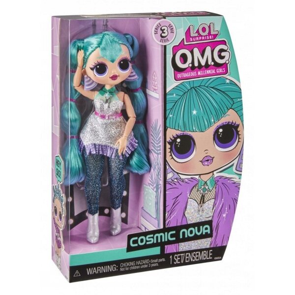 LOL Sorpresa OMG COSMIC NOVA - Fashion Doll con accessori, per bambini 6+