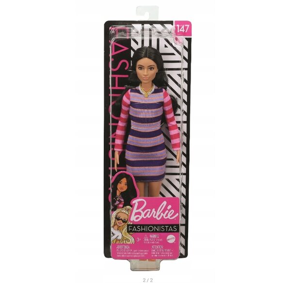 Barbie Fashionistas Fashion Friends GHW61 32,5 cm große Puppe im Boho-Chic-Stil