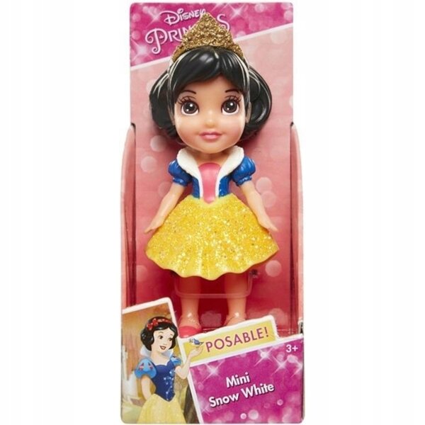 Disney Princess Mini Figurina Biancaneve 8 cm Jakks Pacific per Bambini