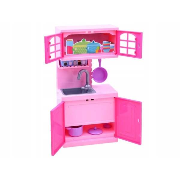 Cucina per Bambole con Luci e Suoni, Mobili e Accessori per Bambini 3+