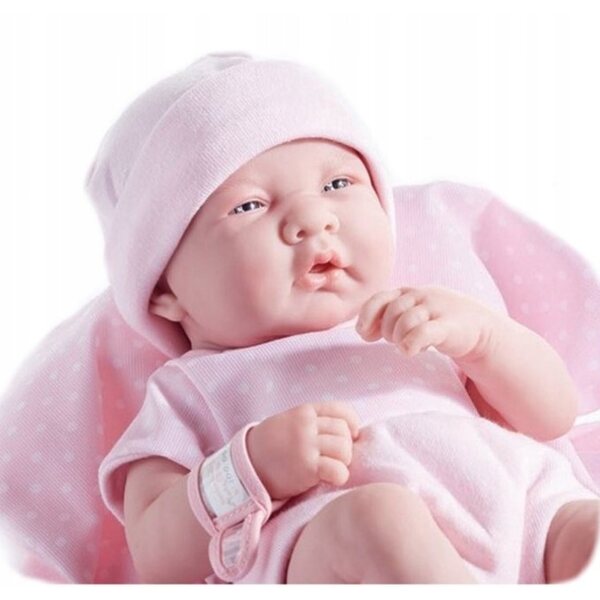 Bambola spagnola JC Toys 36 cm con copertina rosa per bambini 3+