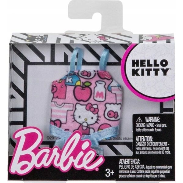 Barbie Topy Hello Kitty rosa Mode Mädchen Spiele 3+ Jahre stilvoll