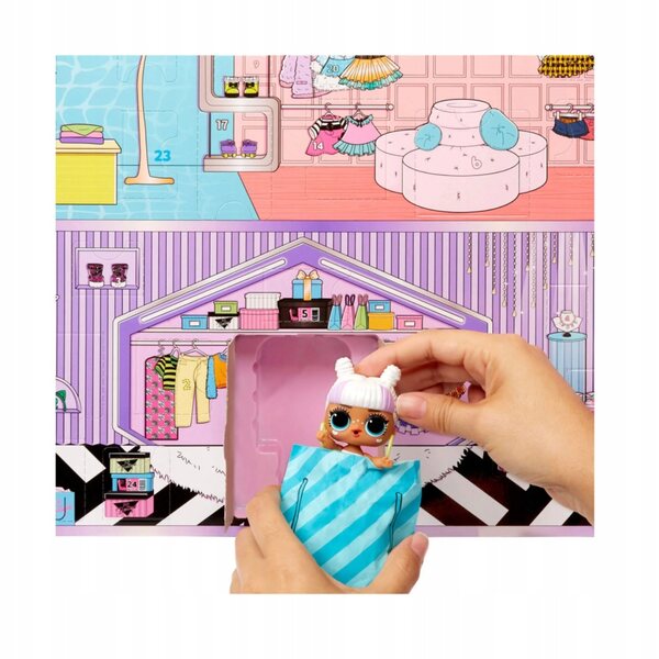 LOL Surprise Calendario Avvento 2023 con 25 Sorprese e Accessori per Bambini 4+
