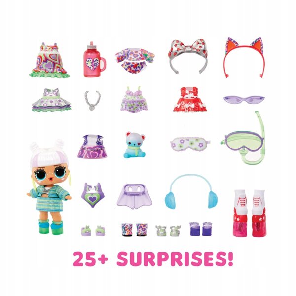 LOL Surprise Calendario Avvento 2023 con 25 Sorprese e Accessori per Bambini 4+
