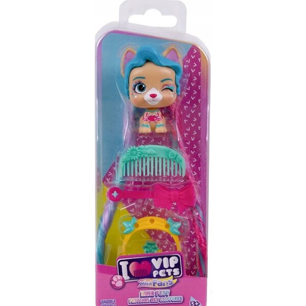 Vip Pets Hair Academy Serie 6 – Welpe mit langen Haaren für kreatives Styling