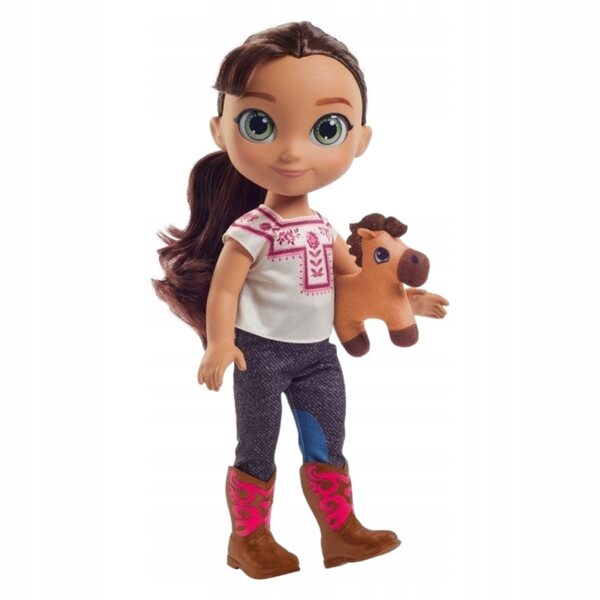 Lucky Mustang Ducho Puppe von Libertà Spirit 36 cm mit Plüschpferd