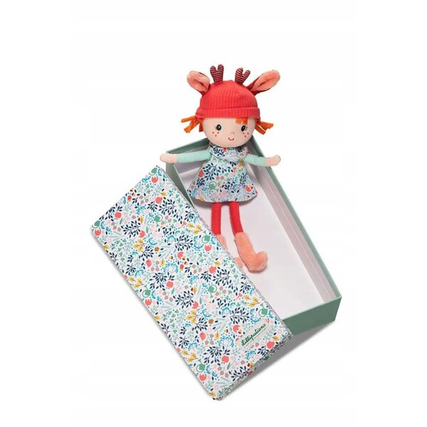 Lilla Stella in scatola regalo 30 cm - bambola morbida Lilliputiens 2+ anni