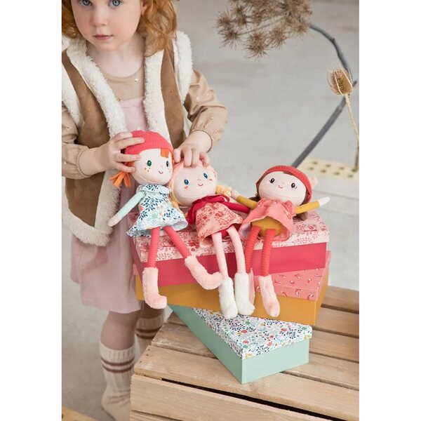 Lilla Stella in scatola regalo 30 cm - bambola morbida Lilliputiens 2+ anni