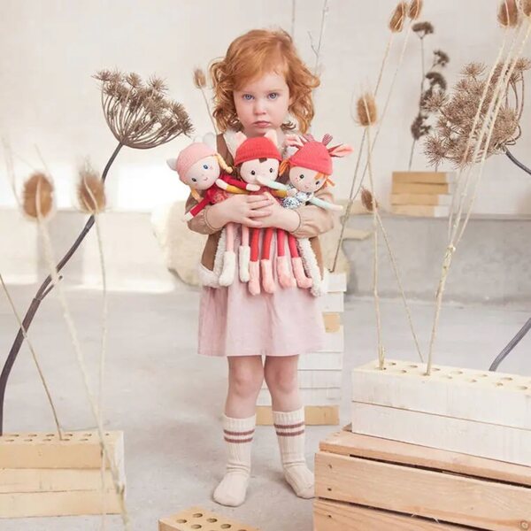 Lilla Stella in scatola regalo 30 cm - bambola morbida Lilliputiens 2+ anni