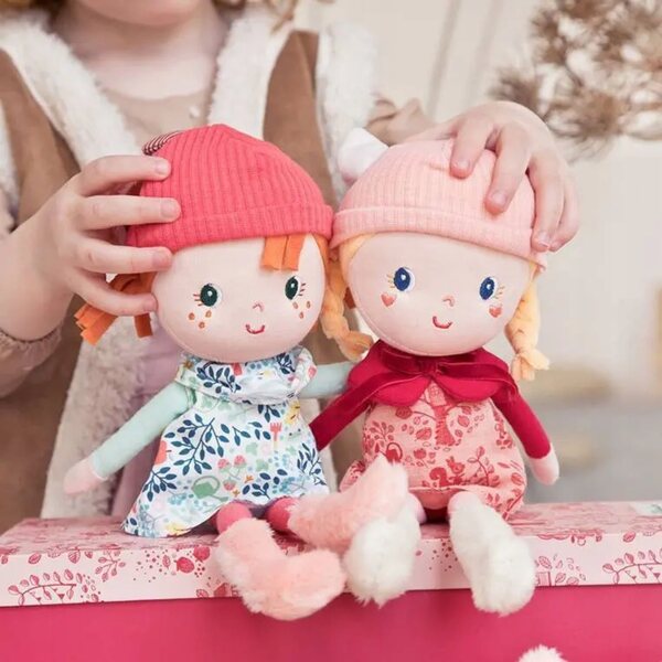 Lilla Stella in scatola regalo 30 cm - bambola morbida Lilliputiens 2+ anni