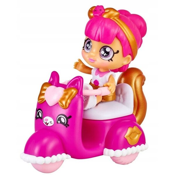 Kindi Kids Mini Lippy Lulu mit rosa Roller – Bewegungsspielzeug ab 3 Jahren