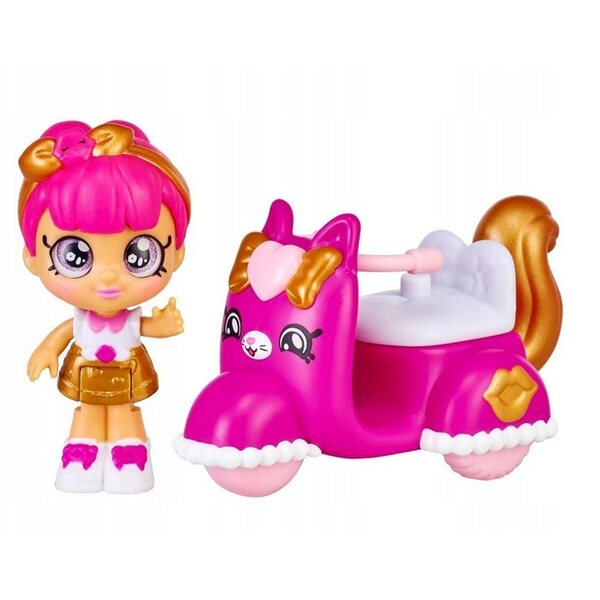 Kindi Kids Mini Lippy Lulu mit rosa Roller – Bewegungsspielzeug ab 3 Jahren