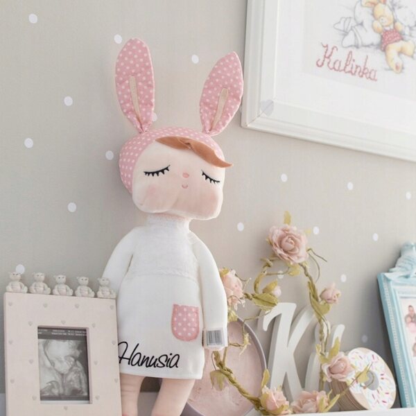 Laletta Metoo Angela 42 cm in Vestito Bianco con Personalizzazione Gratis