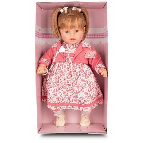 Lalleya Spagnola Interattiva con Smoczek e Funzioni Vocali 64 cm per Bambini