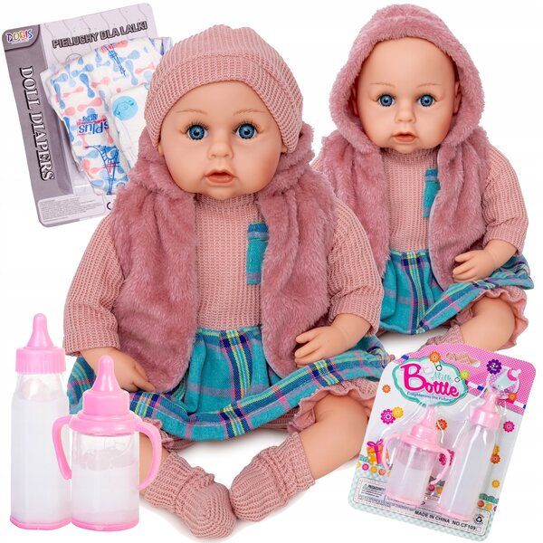 Interaktive Puppe 45 cm mit Pampers-Zubehör und Zauberflaschen