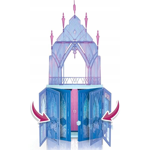 Frozen 2 Castello di cristallo con accessori e bambola Elsa Hasbro