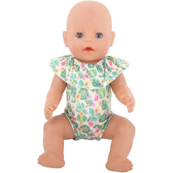 Kaktus-Outfit für 18-Zoll-amerikanische Puppen – Kleidungsset Odulu