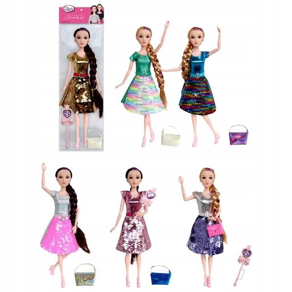 Bambola Trifox con Accessori - Gioco Creativo per Bambini da 3 Anni in su