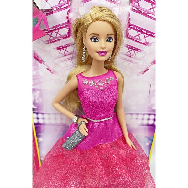 Barbie Modny Bal mit prächtiger Tüll- und Paillettenschwelle, 29,5 cm