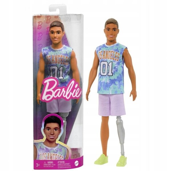 Barbie Fashionistas Ken Elegante bambola Moda e Gioco per Bambini 3+