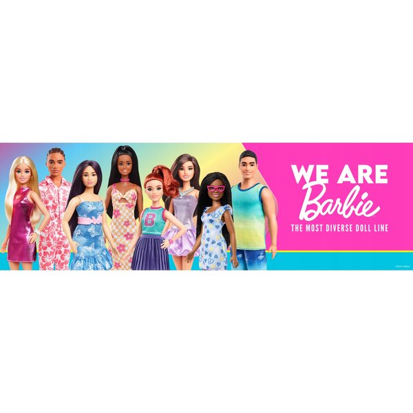 Barbie Fashionistas Ken Elegante bambola Moda e Gioco per Bambini 3+