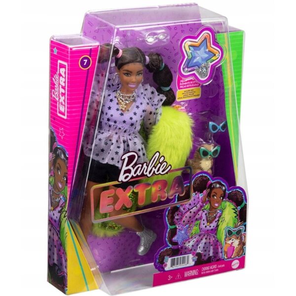 Barbie Extra Moda - Bambola con Animale, Accessori e Stile Unico per Bambini